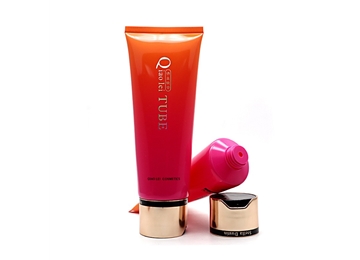 50管径电镀旋盖洗面奶身体乳软管包材