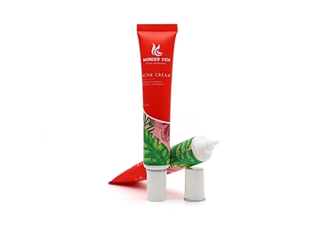 22管径 白色尖嘴旋盖 护肤品软管包材